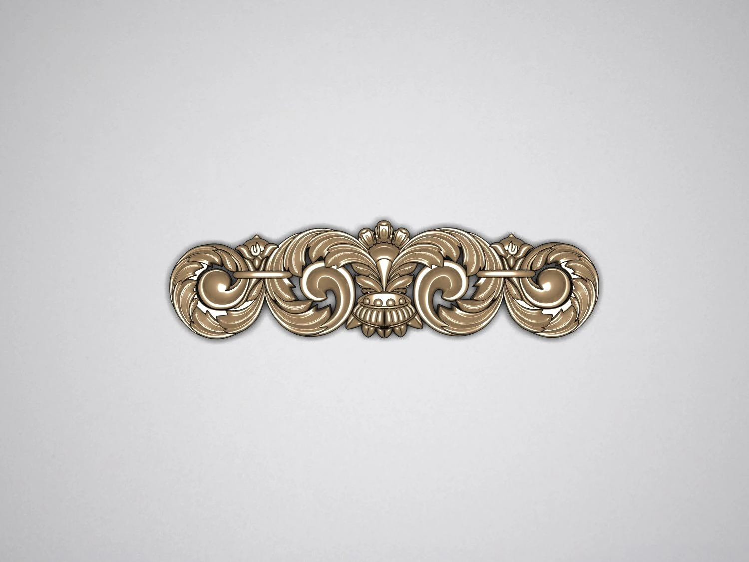 carved decoration 3D Model .c4d .max .obj .3ds .fbx .stl .blend
