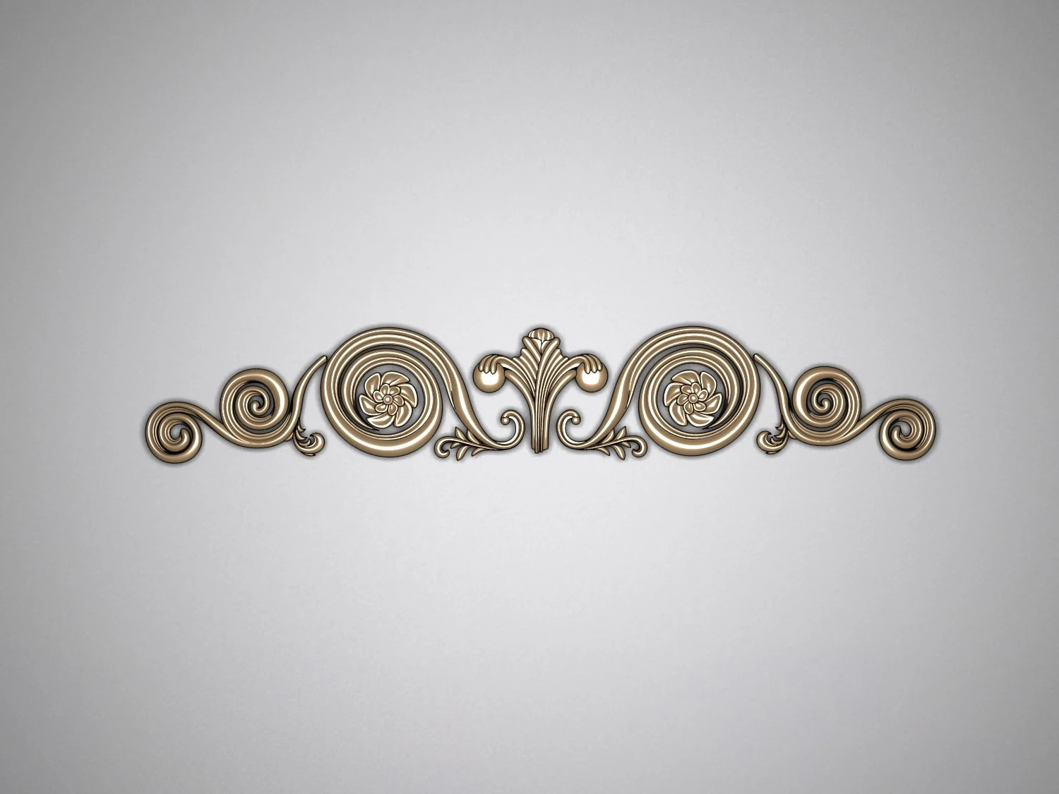 carved decoration 3D Model .c4d .max .obj .3ds .fbx .stl .blend