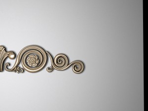 carved decoration 3D Model