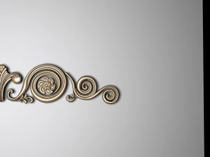 carved decoration 3D Model