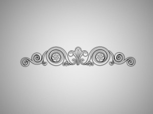 carved decoration 3D Model