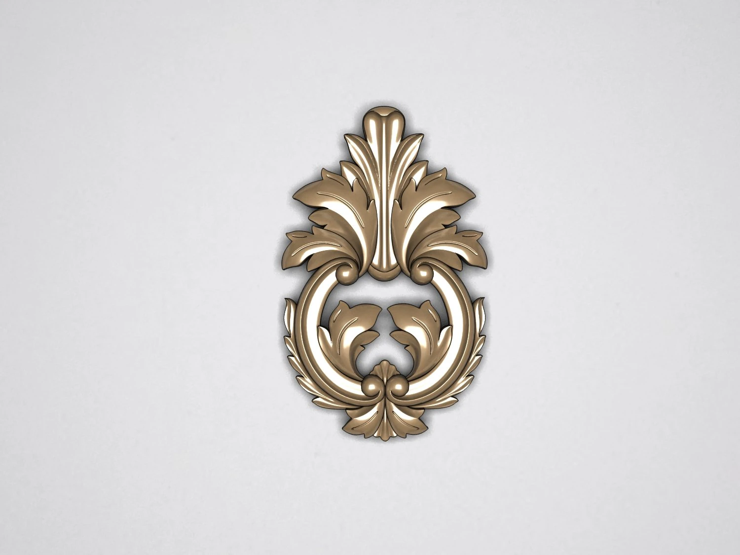carved decoration 3D Model .c4d .max .obj .3ds .fbx .stl .blend 