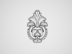 carved decoration Model 3D