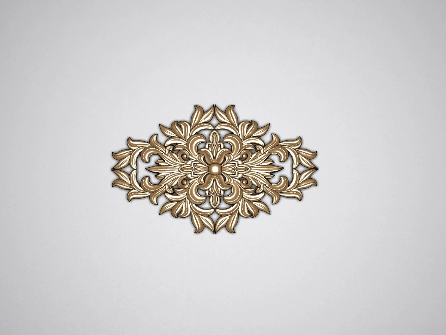 carved decoration 3D Model .c4d .max .obj .3ds .fbx .stl .blend 