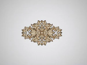 rzeźbiona dekoracja Model 3D
