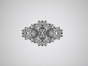 carved decoration 3D 模型
