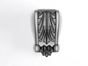 carved decoration console 3Dモデル