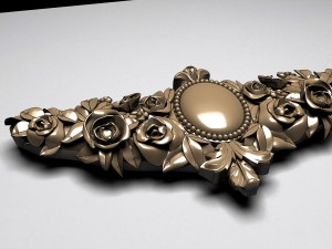 carved decoration Model 3D