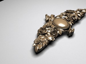 carved decoration Model 3D