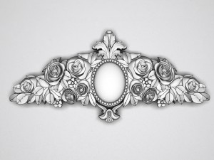 carved decoration Model 3D