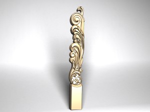 carved baluster 3D Print Model