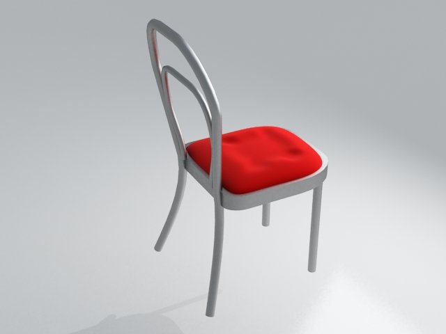 chair 3D Model .c4d .max .obj .3ds .fbx .stl .blend 
