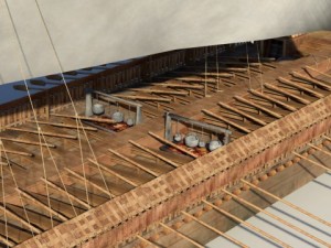 spanish galley 16th century 3Dモデル