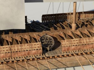 spanish galley 16th century 3Dモデル
