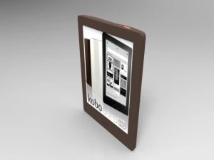 kobo aura hd ereader 3D Model