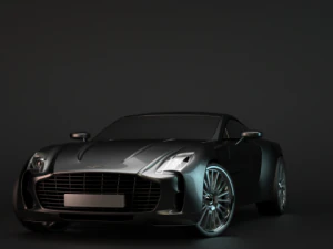 машина 3D Модель