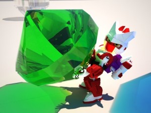 robot diamond Model 3D