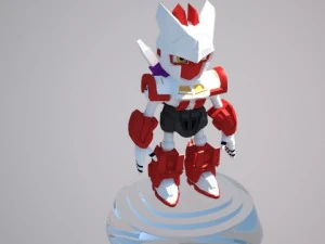 robot diamond 3D Model