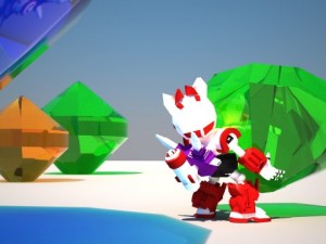 robot diamond 3D Model