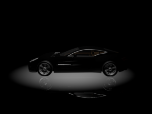 aston martin one sports car 3D-Modell