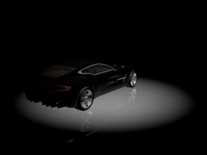 aston martin one sports car 3D Model