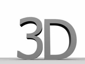 3d text illustration 3D Model