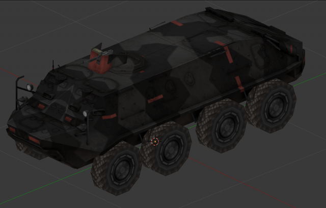 armored vehicle btr60 Modèle 3D .c4d .max .obj .3ds .fbx .stl .blend