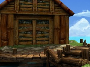 environment landscape lake 3D 模型