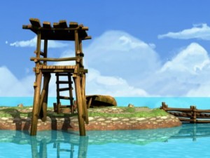 environment landscape lake 3D 模型