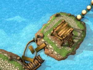 environment landscape lake 3D 模型