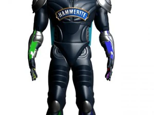 robot  rigget men 3D Model