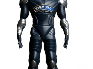 robot  rigget men 3D Model