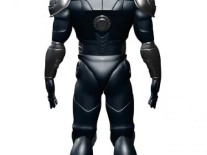 robot  rigget men 3D Model