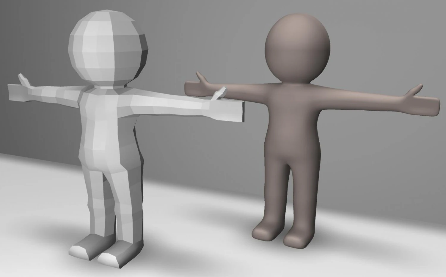 small man 3D Model .c4d .max .obj .3ds .fbx .stl .blend 
