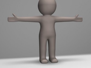 small man Modèle 3D