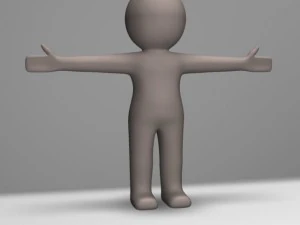 small man 3D Model
