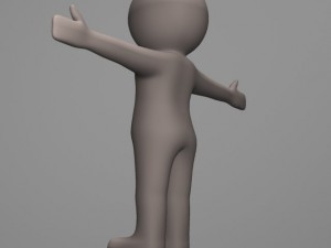 small man Modèle 3D
