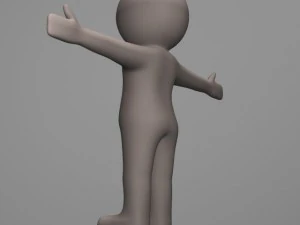 small man 3D Model