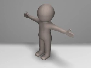 small man 3D Model