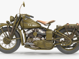 harley davidson Model 3D