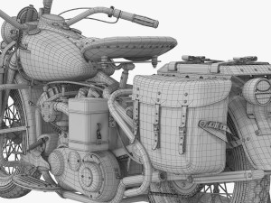 harley davidson Model 3D