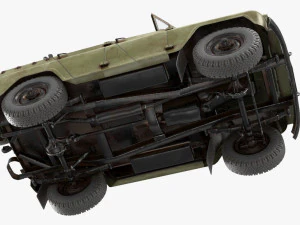 uaz 469 3D Model