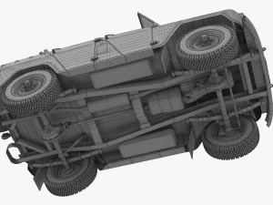 uaz 469 3D Model