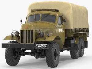 zil 157 Modelo 3D