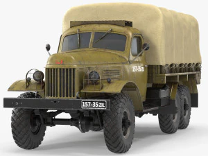 zil 157 3D Model