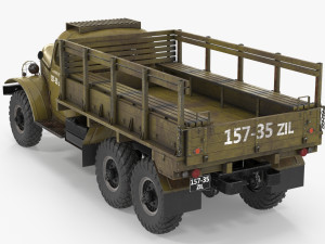 zil 157 Modelo 3D