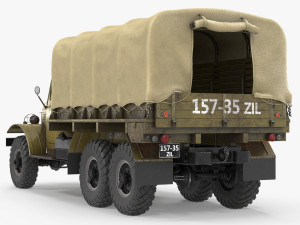 zil 157 Modelo 3D