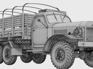 zil 157 Modelo 3D