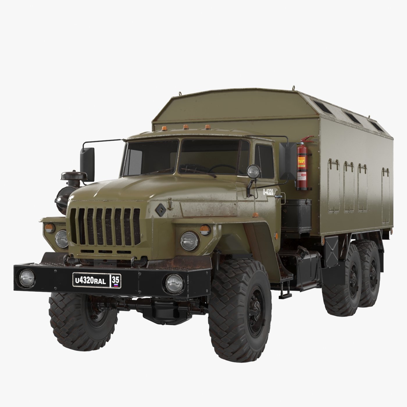 5050 Звезда Российский армейский грузовик 