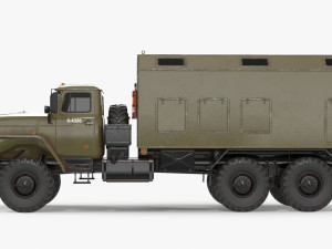ural 4320 Modello 3D